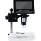 AyrStore 1000 x 2.0mp USB Dijital Elektronik Mikroskop 8 LCD Ekran VGA Büyüteç Dm4-S - Çok Renkli