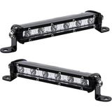 AyrStore 18 W Düz Üniversal Uzun Sis Lambası LED Bar 6 LED - Genel