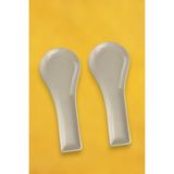 AyrStore 2 Li Seramik Tezgah Üstü Kirli Kaşıklık Büyük Boy 27 * 11CM - Çok Renkli