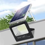 AyrStore 200W Solar LED Projektör Bahçe Aydınlatması Güneş Enerjili, Kumandalı - Çok Renkli