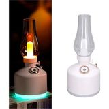 AyrStore 280 ml Retro Tasarım LED Işıklı USB Nemlendirici Aroma Difüzör - Çok Renkli