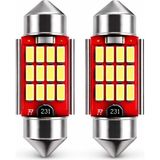 AyrStore 39MM C5W Sofit LED Ampul - Beyaz Plaka ve Tavan Lambası - Canbus Arıza Lambası Yakmaz (2 Adet)