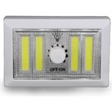 AyrStore 4 Ledli Pilli LED Lamba Güç Ayarlı LED Portatif Lamba LED Işık - Mıknatıslı Yapışkanlı