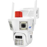 AyrStore 4g Speed Dome Ip Kamera 2 × 3 Mp Lens Beyaz RX-45AI - Renkli
