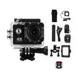 Ayrstore 4K Ultra Hd Su Geçirmez Aksiyon Kamera - Siyah