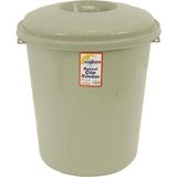 AyrStore 50 Lt Battal Çöp Kovası - Çok Renkli