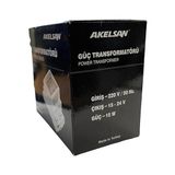 AyrStore Akelsan AK-311 Zil Trafosu 220V Giriş 15-24V Çıkış – 15W Ray Tipi Trafo | Kapı Zili ve Otomatikleri