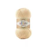 Ayrstore Alize Diva Merserize İnce İp Yazlık Bikini Bustiyer Bluz Örgü İpi 5 Adet (Tuval Beji 368)