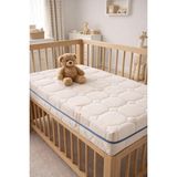 AyrStore Artex 12CM Cotton Süngerli Bebek Çocuk Beşik Yatağı 70X110 Yıkanabilir Kılıflı Park Yatak O - Çok Renkli - 100 x 100 cm
