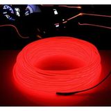 AyrStore Astraled Kırmızı 5 Metre Universal Ip Neon LED Araç Içi Aydınlatma 12V LED Ip Formlu Trim
