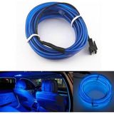 AyrStore Astraled Mavi Universal Ip Neon LED Araç Içi Aydınlatma 12V LED Ip Formlu Trim 2 Metre