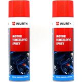 AyrStore Ayrex Würth 2x Motor Temizleyici Sprey 500 ml (Su Gerekmez) - Genel