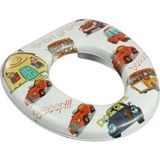 AyrStore Baby Kids Çocuk-Bebek Pratik Yumuşak Süngerli Desenli Klozet Adaptörü - Çok Renkli