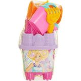 AyrStore Barbie Büyük Kale Kova Seti - Sarı - Çok Renkli