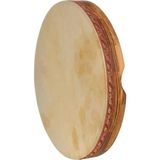 AyrStore Bendir Def Deri 45 cm El Yapımı Çam Ağacından Yapılmıştır - Çok Renkli