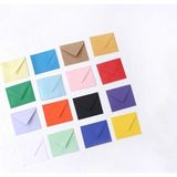 AyrStore Bimotif Minik Zarf, 7x9 cm 25 Adet (Açık Sarı) - Çok Renkli