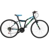 AyrStore Bisiklet Strong 26" Jant 21 Vites Erkek Dağ Bisikleti Siyah - Mavi & Vitesli Bisiklet - Çok Renkli
