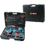 AyrStore Bn5 5pcs Usta Elektrikli Alet Seti Şarjlı 36V 5.0AATKAP Hilti Taşlama Somun Sökme