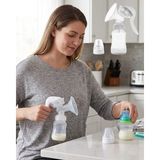 AyrStore Bpa Içermez Manuel Anne Sütü Pompası Biberon Başlıklı Ergonomik