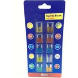 AyrStore Btm Otomotiv (740) Universal 10'lu Araç Küçük Mini Tip Bıçak Sigorta 10 Adet