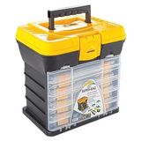AyrStore Buğz ASR-2089 Organizerli Hobby Tabure / Takın Çantası - Çok Renkli