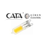 AyrStore Buğz Cata Ct 4221 5W LED Kapsül Ampul 3200K Gün Işığı G9 Duy - Çok Renkli