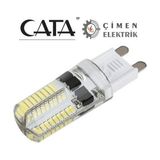 AyrStore Buğz Cata Ct 4249 3W LED Kapsül Ampul 3200K Gün Işığı G9 Duy - Çok Renkli
