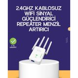AyrStore Buğz Çift Bantlı Otomatik Kurulum Wifi Repeater Menzil Genişletici