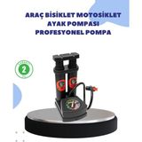 AyrStore Buğz Çok Amaçlı Ayaklı Lastik Pompası Yüksek Hassasiyetli - Çok Renkli