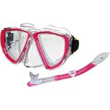 AyrStore Buğz JS-M388 Yüzücü Maske Snorkel Set - Çok Renkli