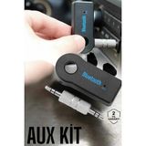 AyrStore Buğz Kablosuz Bluetooth Aux Araç Kiti Siyah Hafıza Kartlı
