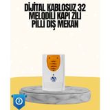 AyrStore Buğz Kablosuz Kapı Zili Düzenli ve Konforlu Yaşam Alanları Için - Çok Renkli