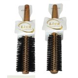 AyrStore Buğz Liva 540-350 Saç Fırçası Yanmaz Profesyonel Fön Fırçası 2 Adet - Çok Renkli