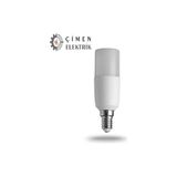 AyrStore Buğz Noas YL96 0701 P Pil LED Ampul 8W 6500K Beyaz Işık E14 Duy - Çok Renkli