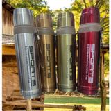 AyrStore Buğz Paslanmaz Çelik Termos 500 ml Çok Renkli 24 Saat Yalıtım Süresi ile - Spor & Outdoor