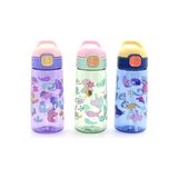 AyrStore Buğz Renkli Pipetli Suluk 600 ml - Çok Renkli