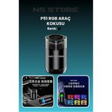 AyrStore Buğz Rgb LED Işık Efektli ve Dekoratif Görünümlü Uzun Ömürlü Araç Içi Koku Yayıcı Cih - Çok Renkli