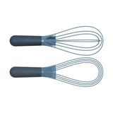 AyrStore Buğz Silikon Saplı 2 Işlevli Çırpıcı (Balon ve Düz) - Çok Renkli