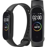 AyrStore Buğz Suya ve Toza Dayanıklı Akıllı Bileklik, Uyku Takibi, Adım Sayar ve Gps Özellikli Siyah M - Çok Renkli
