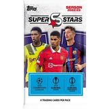 AyrStore Buğz Uefa Superstars 22/23 Futbolcu Kartları - Çok Renkli
