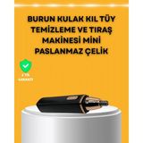 AyrStore Buğz USB Şarjlı Sessiz Burun ve Kulak Kılı Temizleme Cihazı - Renkli