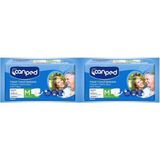 AyrStore Canped Belbantlı Tekstil Hasta Bezi Orta Boy(M) 30LU 2paket 60ADT - Çok Renkli