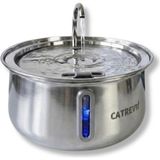 AyrStore Catrevi 4 L Paslanmaz Çelik Su Pınarı Kedi Köpek Premium Su Çeşmesi Ultra Sessiz Su Sebili 4 F - Çok Renkli
