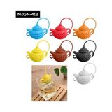 AyrStore Çaydanlık Tasarımlı Çay Demleme Süzgeçi - Çok Renkli