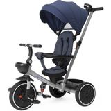 AyrStore Chicco, 4'ü 1 Arada Üç Tekerlekli Bisiklet, Metal Çerçeve, Eva Lastik Tekerlekler, 4 Noktalı K - Çok Renkli