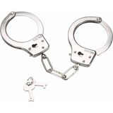 AyrStore Cici Oyuncak Çocuk Oyuncak Polis Kelepçe, Metal, Anahtarlı, Lüx