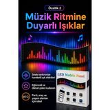 AyrStore Çok Fonksiyonlu LED Matrix Panel Kayan Yazı Tabelası Saat Tarih ve Metin Destekli