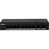 AyrStore Dahua PFS3010-8ET-96, 8 Port, Megabit, Poe 96W, 2 Port Gigabit Uplink, Yönetilemez, Masaüstü Switch