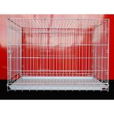 AyrStore Dayang Köpek Kafesi Beyaz 108X69X77.5, 600-044CW - Çok Renkli