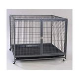 AyrStore Dayang Köpek Kafesi Galveniz TEKER.110X70X90, 600-074 - Çok Renkli